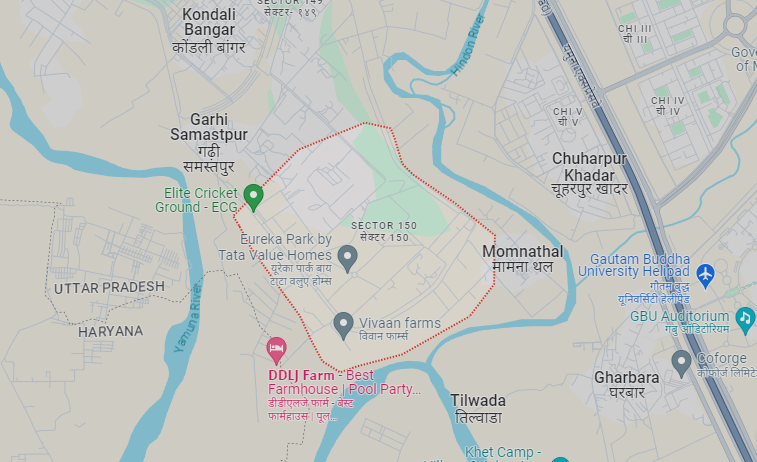 Purva Kensho Hills Location Map